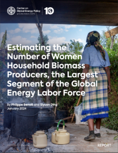 Estimating the Number of Women Household Biomass Producers, the Largest Segment of the Global Energy Labor Force